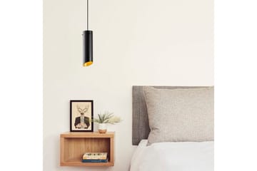 Lysekrone Sugana Svart / Gul - Svart/Gul - Belysning - Innendørsbelysning & Lamper - Taklampe - Pendellamper & Hengelamper