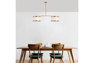 Lysekrone Talra Two Vintage - Gull - Belysning - Innendørsbelysning & Lamper - Taklampe - Pendellamper & Hengelamper