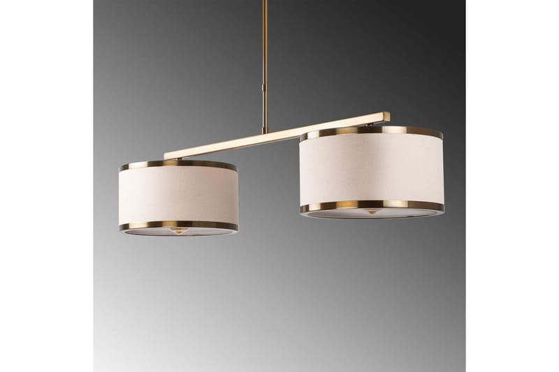 Lysekrone Talra Two Vintage - Gull - Belysning - Innendørsbelysning & Lamper - Taklampe - Pendellamper & Hengelamper