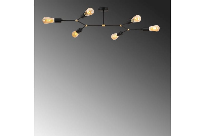 Lysekrone Vilsa Svart - Svart - Belysning - Innendørsbelysning & Lamper - Taklampe - Plafondlampe
