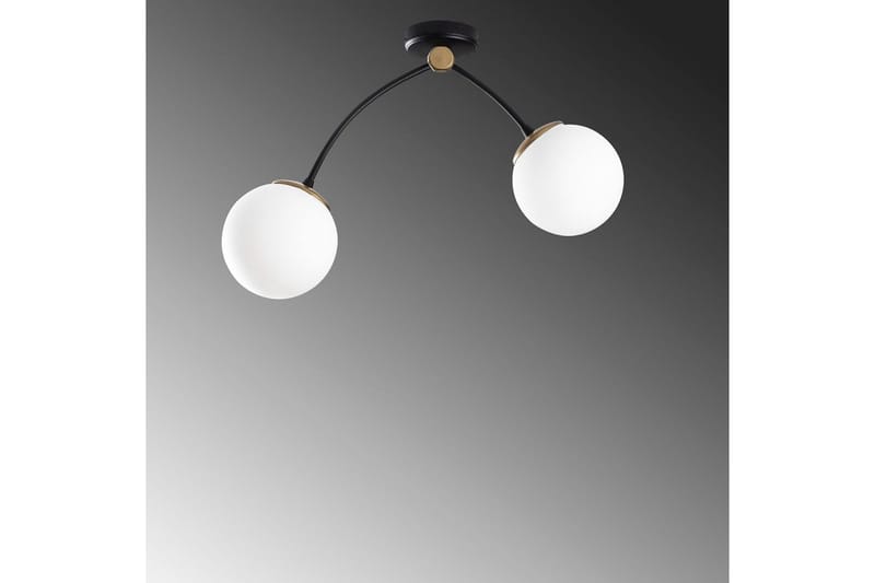 Lysekrone Yenda Hvit / Svart - Svart/Hvit - Belysning - Innendørsbelysning & Lamper - Taklampe - Pendellamper & Hengelamper