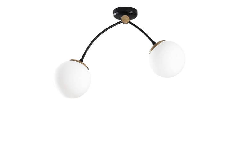 Lysekrone Yenda Hvit / Svart - Svart/Hvit - Belysning - Innendørsbelysning & Lamper - Taklampe - Pendellamper & Hengelamper