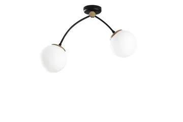 Lysekrone Yenda Hvit / Svart - Svart/Hvit - Belysning - Innendørsbelysning & Lamper - Taklampe - Pendellamper & Hengelamper