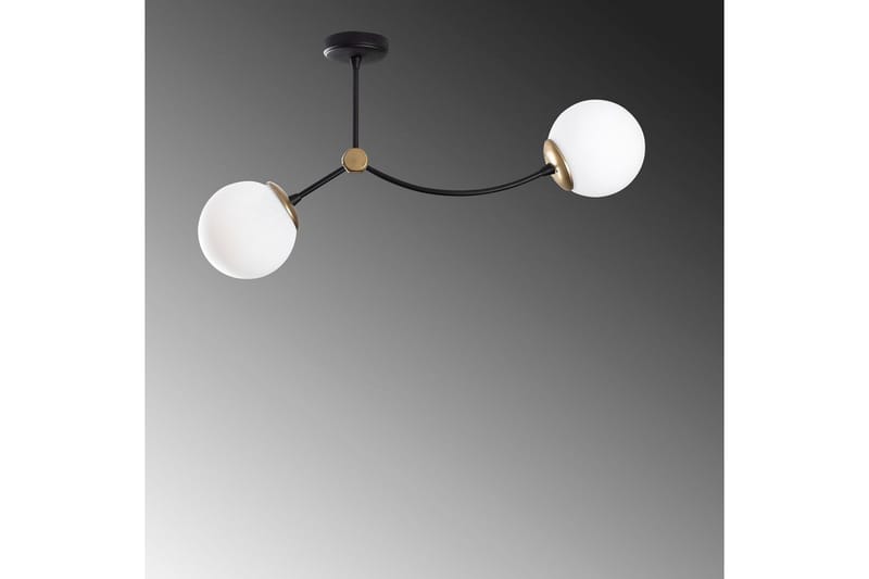 Lysekrone Yenda Hvit / Svart - Svart/Hvit - Belysning - Innendørsbelysning & Lamper - Taklampe - Pendellamper & Hengelamper