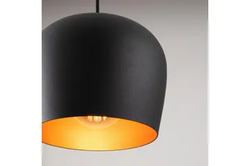 Lysekrone Zana Svart / Rød Horisontal Tre - Red/Svart - Belysning - Innendørsbelysning & Lamper - Taklampe - Pendellamper & Hengelamper
