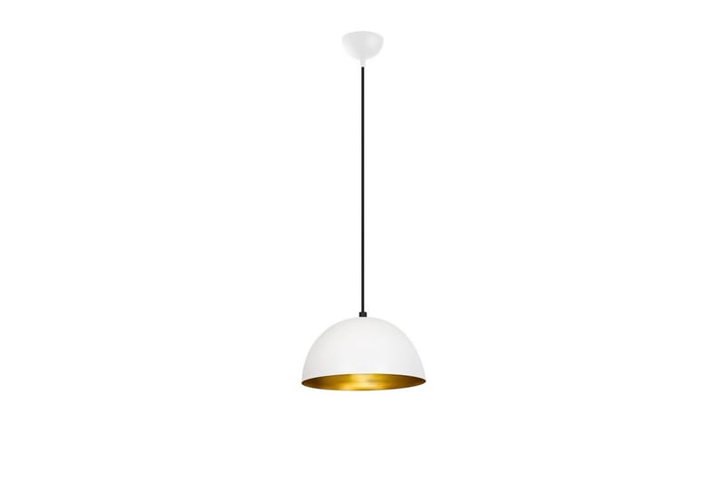 Lysekrone Zephyra Hvit / Gull - Diameter: 30 cm - Belysning - Innendørsbelysning & Lamper - Taklampe - Pendellamper & Hengelamper