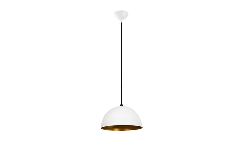 Lysekrone Zephyra Hvit / Gull - Diameter: 30 cm - Belysning - Innendørsbelysning & Lamper - Taklampe - Pendellamper & Hengelamper