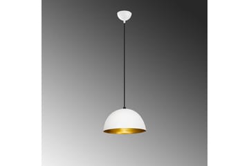 Lysekrone Zephyra Hvit / Gull - Diameter: 30 cm - Belysning - Innendørsbelysning & Lamper - Taklampe - Pendellamper & Hengelamper
