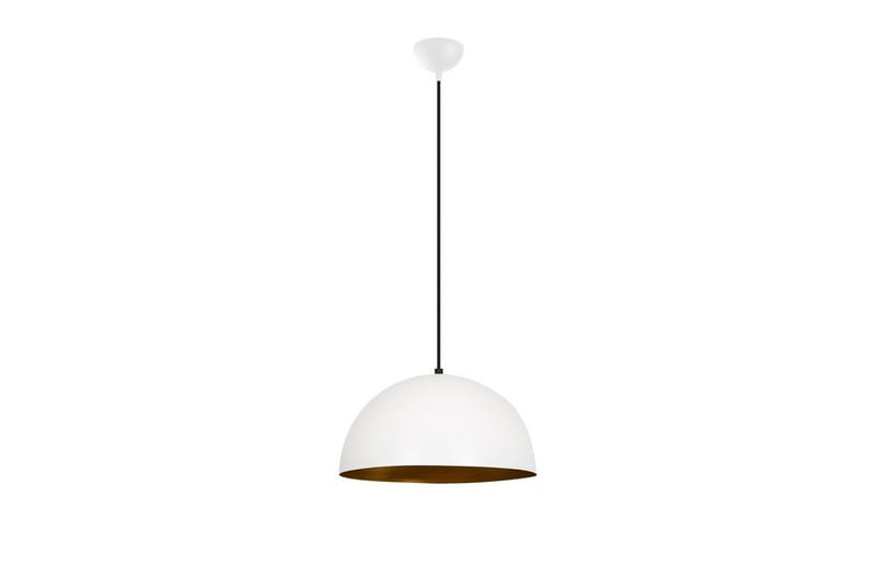 Lysekrone Zephyra Hvit / Gull - Diameter: 40 cm - Belysning - Innendørsbelysning & Lamper - Taklampe - Pendellamper & Hengelamper