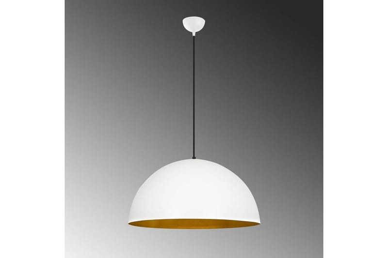 Lysekrone Zephyra Hvit / Gull - Diameter: 60 cm - Belysning - Innendørsbelysning & Lamper - Taklampe - Pendellamper & Hengelamper