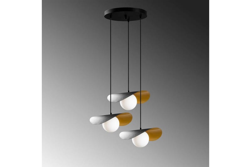 Lysekrone Pelyn Black Three Socket - Svart - Belysning - Innendørsbelysning & Lamper - Taklampe - Pendellamper & Hengelamper