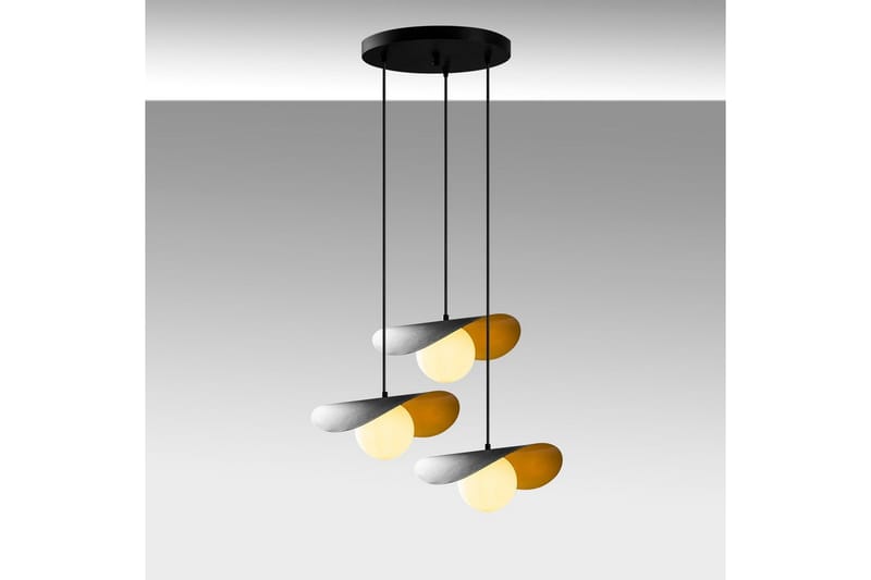 Lysekrone Pelyn Black Three Socket - Svart - Belysning - Innendørsbelysning & Lamper - Taklampe - Pendellamper & Hengelamper