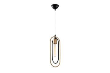 Lysekrone Pindor Sibgle Svart / Gull - Gull/Svart - Belysning - Innendørsbelysning & Lamper - Taklampe - Pendellamper & Hengelamper