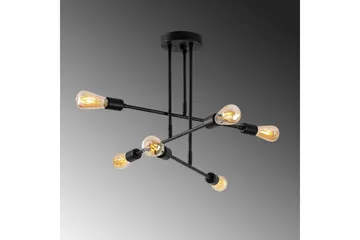 Lysekrone Pareek Svart - Svart - Belysning - Innendørsbelysning & Lamper - Taklampe - Plafondlampe
