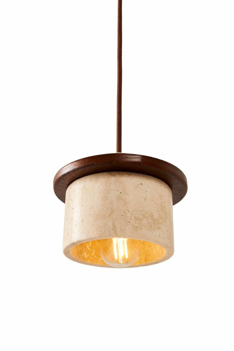 Meyros pendellampe - Beige og Valnøtt - Belysning - Innendørsbelysning & Lamper - Taklampe - Pendellamper & Hengelamper