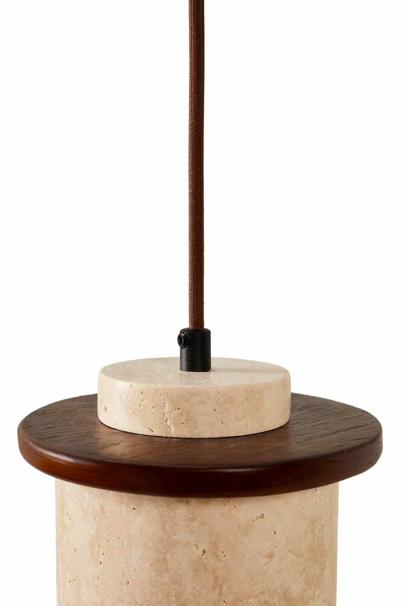 Meyros pendellampe - Beige og Valnøtt - Belysning - Innendørsbelysning & Lamper - Taklampe - Pendellamper & Hengelamper