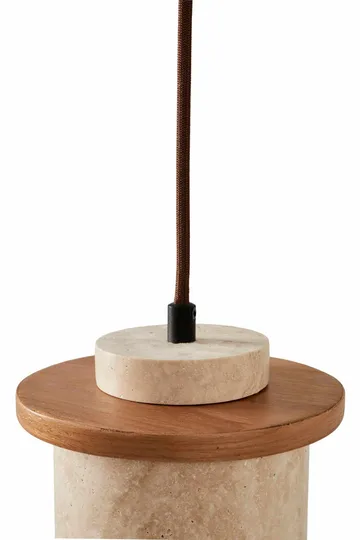 Meyros pendellampe - Beige og Eik - Belysning - Innendørsbelysning & Lamper - Taklampe - Pendellamper & Hengelamper