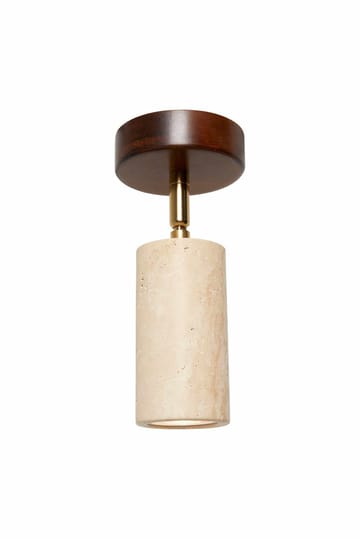 Nurtane taklampe - Beige og Valnøtt - Belysning - Innendørsbelysning & Lamper - Taklampe - Krystallkrone & takkrone