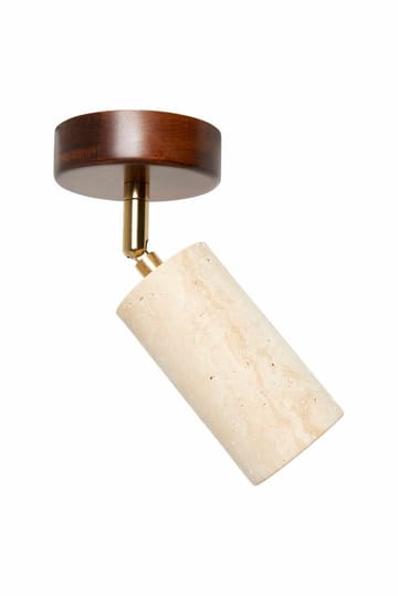 Nurtane taklampe - Beige og Valnøtt - Belysning - Innendørsbelysning & Lamper - Taklampe - Krystallkrone & takkrone