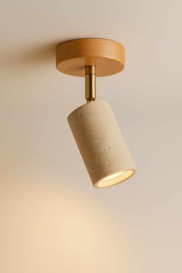 Nurtane taklampe - Beige/eik - Belysning - Innendørsbelysning & Lamper - Taklampe - Krystallkrone & takkrone