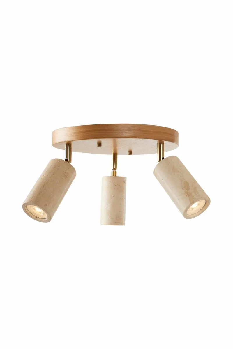 Nurtane taklampe - Beige/Eik - Belysning - Innendørsbelysning & Lamper - Taklampe - Krystallkrone & takkrone
