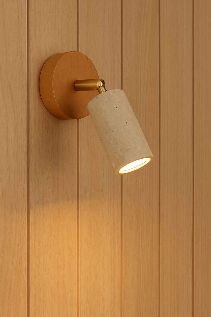 Nurtane taklampe - Beige/eik - Belysning - Innendørsbelysning & Lamper - Taklampe - Krystallkrone & takkrone