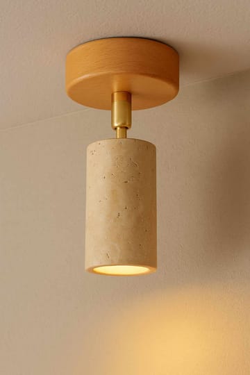 Nurtane taklampe - Beige/eik - Belysning - Innendørsbelysning & Lamper - Taklampe - Krystallkrone & takkrone