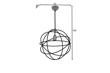 Olinto Pendellampe Rund - Svart - Belysning - Innendørsbelysning & Lamper - Taklampe - Pendellamper & Hengelamper