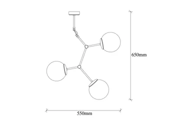 Opviq Damar Taklampe - Belysning - Innendørsbelysning & Lamper - Taklampe - Pendellamper & Hengelamper