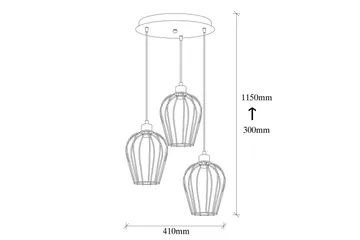 Opviq Tel Taklampe - Belysning - Innendørsbelysning & Lamper - Taklampe - Pendellamper & Hengelamper