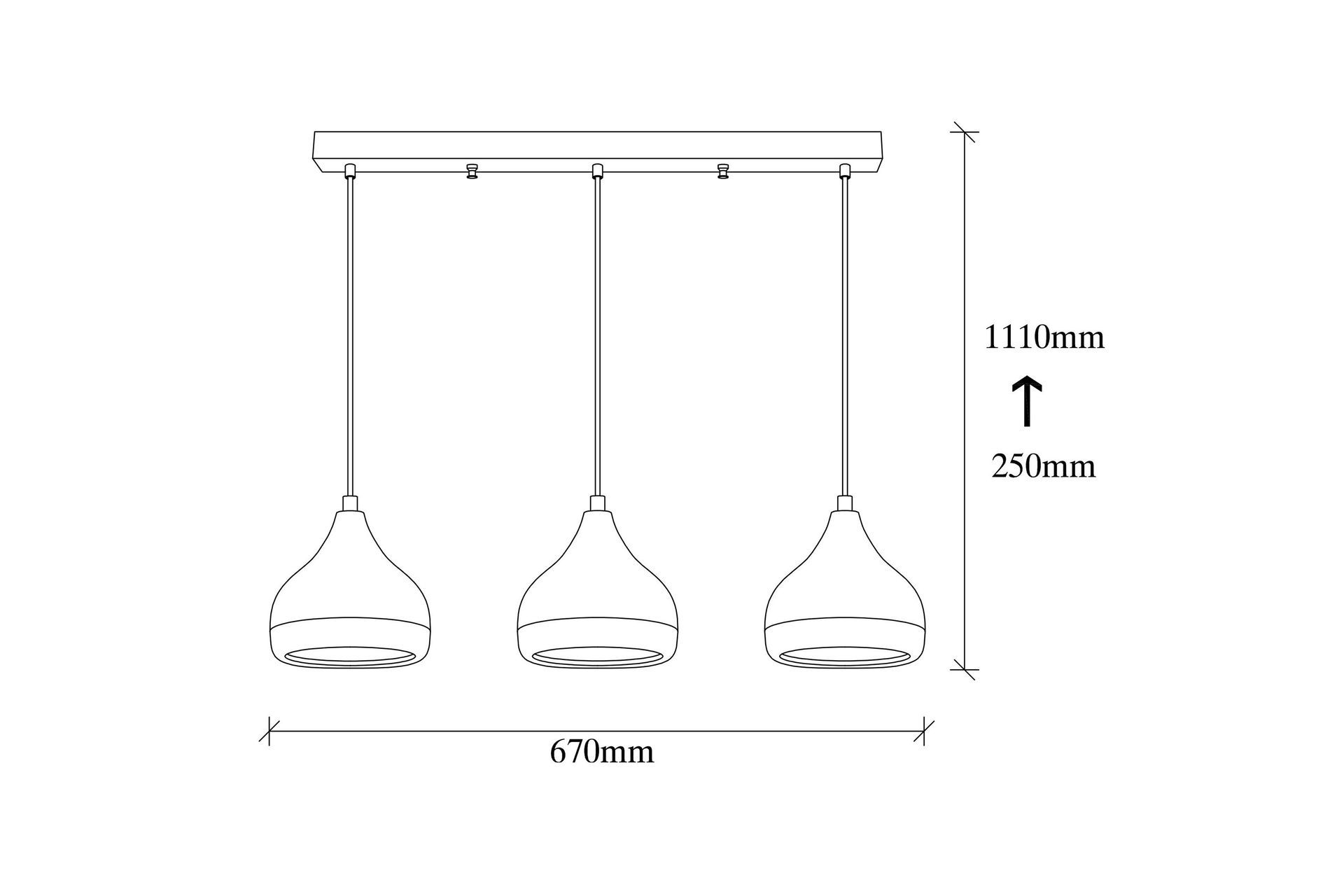 Opviq Yildo Taklampe - Belysning - Innendørsbelysning & Lamper - Taklampe