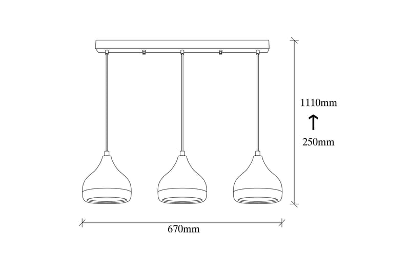 Opviq Yildo Taklampe - Belysning - Innendørsbelysning & Lamper - Taklampe - Pendellamper & Hengelamper