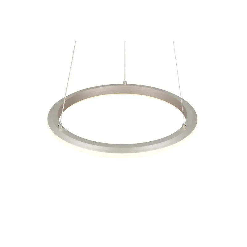 Pendel TRIO Amador - 45 cm/børstet stål - Belysning - Innendørsbelysning & Lamper - Taklampe - Pendellamper & Hengelamper