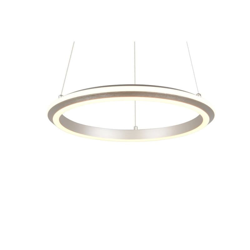 Pendel TRIO Amador - 45 cm/børstet stål - Belysning - Innendørsbelysning & Lamper - Taklampe - Pendellamper & Hengelamper