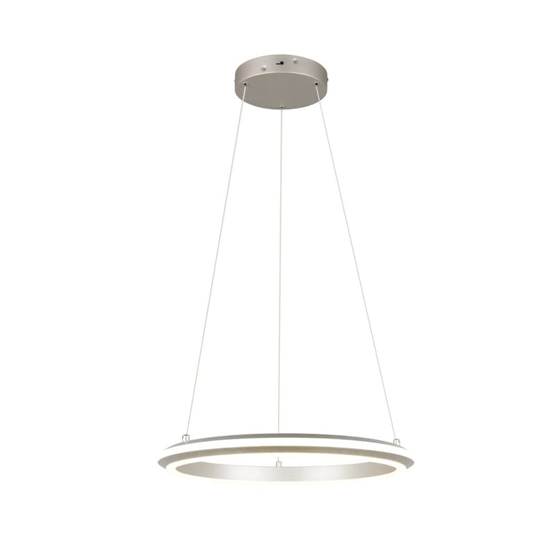 Pendel TRIO Amador - 45 cm/børstet stål - Belysning - Innendørsbelysning & Lamper - Taklampe - Pendellamper & Hengelamper