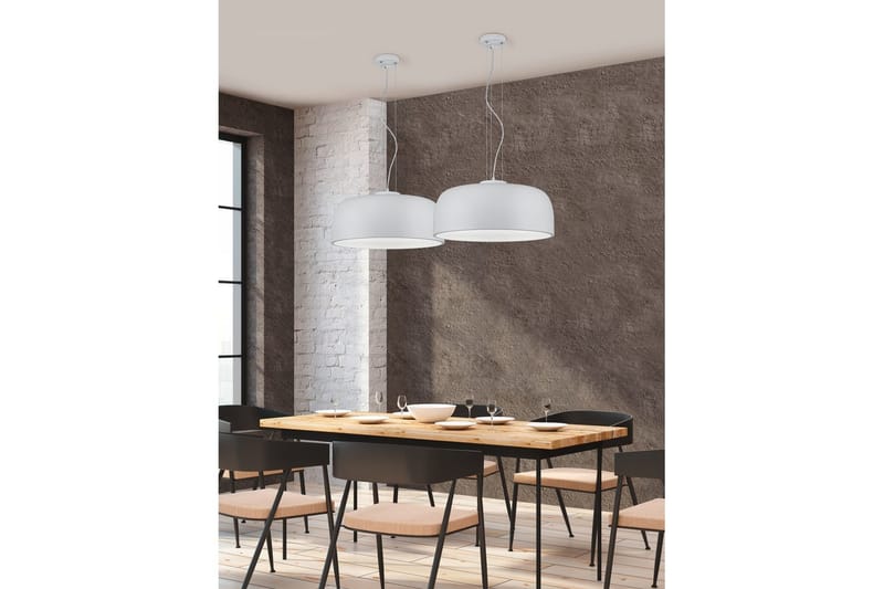 Pendel TRIO Baron Matt hvit - Matt hvit - Belysning - Innendørsbelysning & Lamper - Taklampe - Pendellamper & Hengelamper