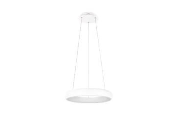 Pendel TRIO Cardona 47 cm, Matt hvit - 47 cm, Matt hvit - Belysning - Innendørsbelysning & Lamper - Taklampe - Pendellamper & Hengelamper