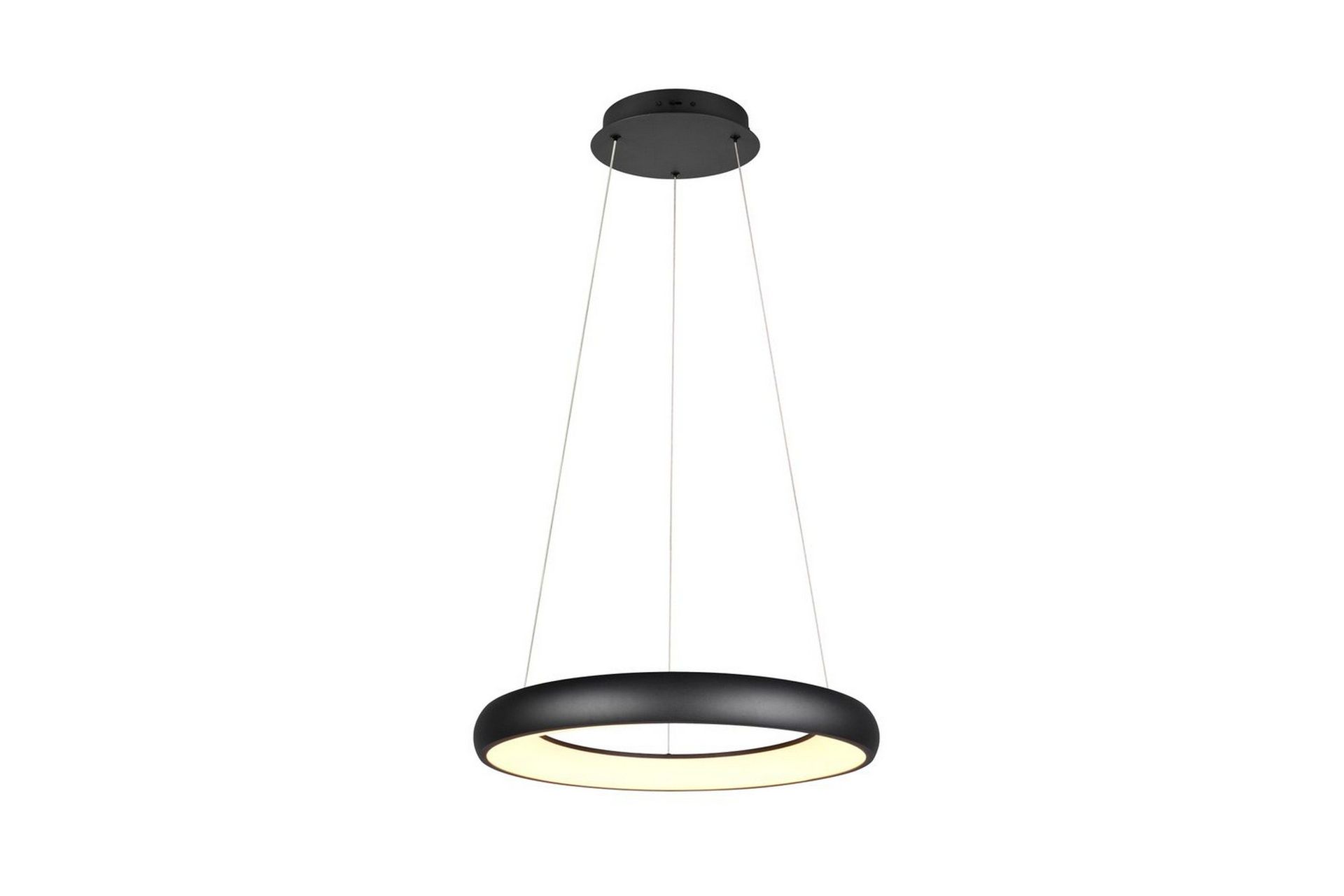 Pendel TRIO Cardona 62 cm, Matt svart - 62 cm, Matt svart