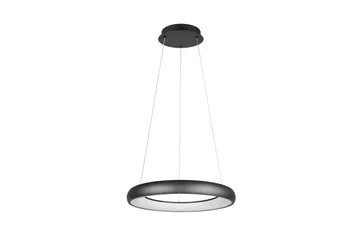 Pendel TRIO Cardona 62 cm, Matt svart - 62 cm, Matt svart - Belysning - Innendørsbelysning & Lamper - Taklampe - Pendellamper & Hengelamper