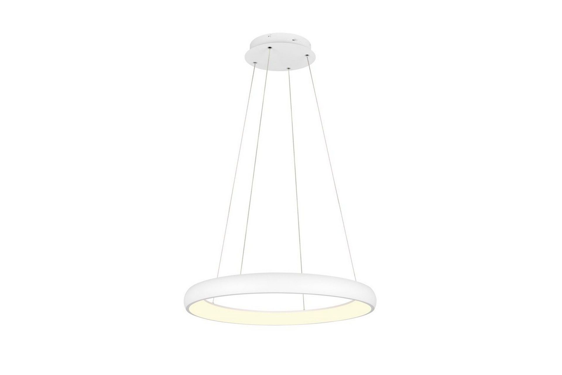 Pendel TRIO Cardona 75 cm, Matt hvit - 75 cm, Matt hvit