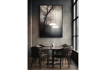 Pendel TRIO Celeste 1-del, Matt svart/hvit/kaffebrun - 1-del, Matt svart/hvit/kaffebrun - Belysning - Innendørsbelysning & Lamper - Taklampe - Pendellamper & Hengelamper