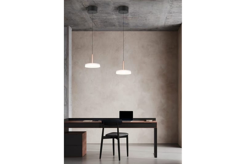 Pendel TRIO Celeste 1-del, Matt svart/hvit/kaffebrun - 1-del, Matt svart/hvit/kaffebrun - Belysning - Innendørsbelysning & Lamper - Taklampe - Pendellamper & Hengelamper