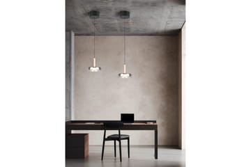Pendel TRIO Celeste 1-del, Matt svart/krom/tre - 1-del, Matt svart/krom/tre - Belysning - Innendørsbelysning & Lamper - Taklampe - Pendellamper & Hengelamper