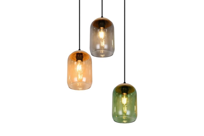 Pendel TRIO Cork 3-delt - 3-delt - Belysning - Innendørsbelysning & Lamper - Taklampe - Pendellamper & Hengelamper