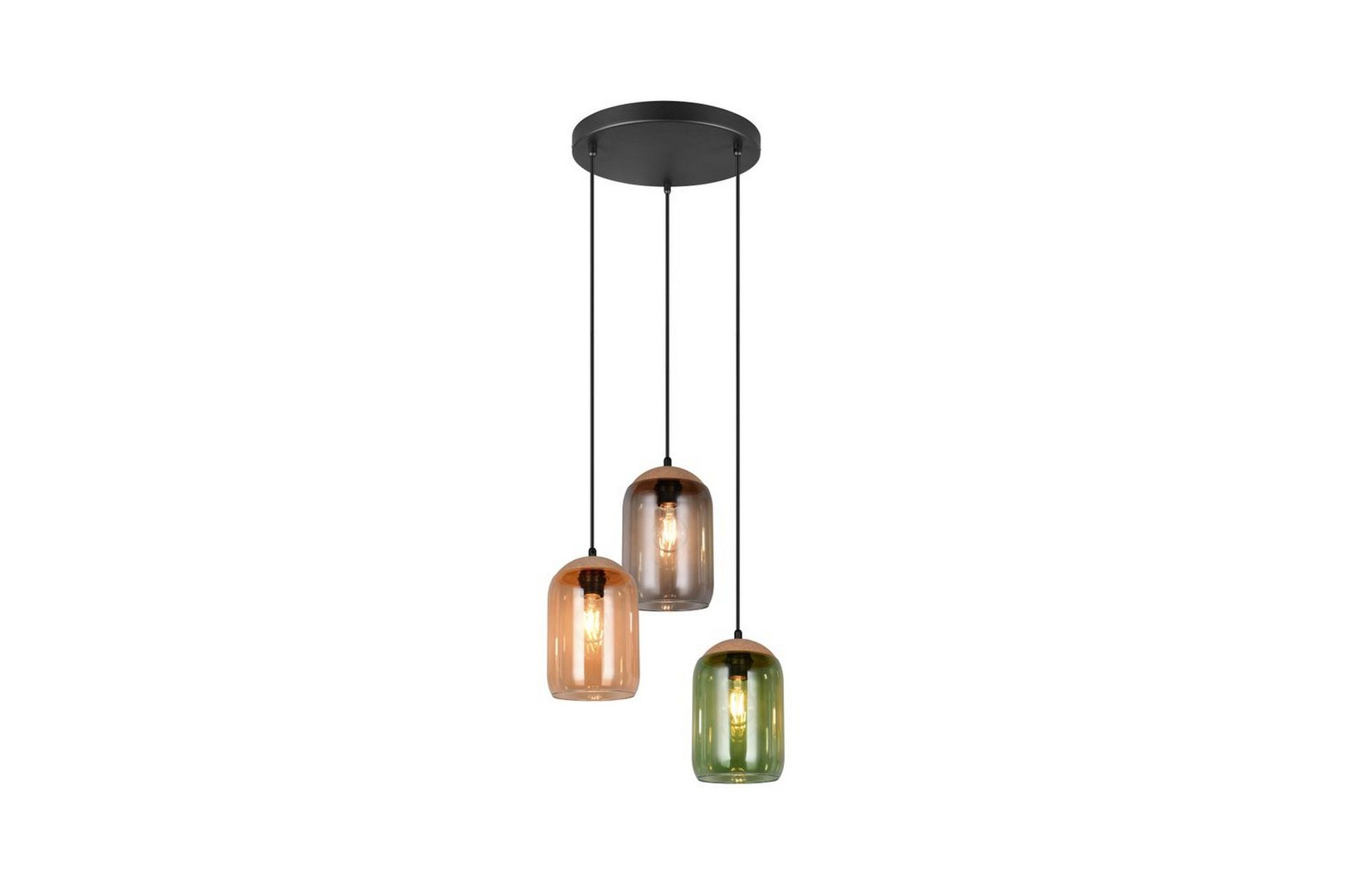 Pendel TRIO Cork 3-delt - 3-delt