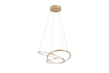 Pendel TRIO Darvin 64 cm, Gull - 64 cm, Gull - Belysning - Innendørsbelysning & Lamper - Taklampe - Pendellamper & Hengelamper