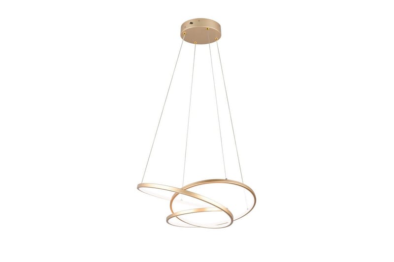 Pendel TRIO Darvin 64 cm, Gull - 64 cm, Gull - Belysning - Innendørsbelysning & Lamper - Taklampe - Pendellamper & Hengelamper