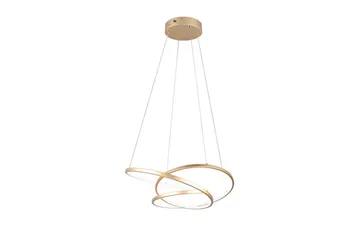 Pendel TRIO Darvin 64 cm, Gull - 64 cm, Gull - Belysning - Innendørsbelysning & Lamper - Taklampe - Pendellamper & Hengelamper