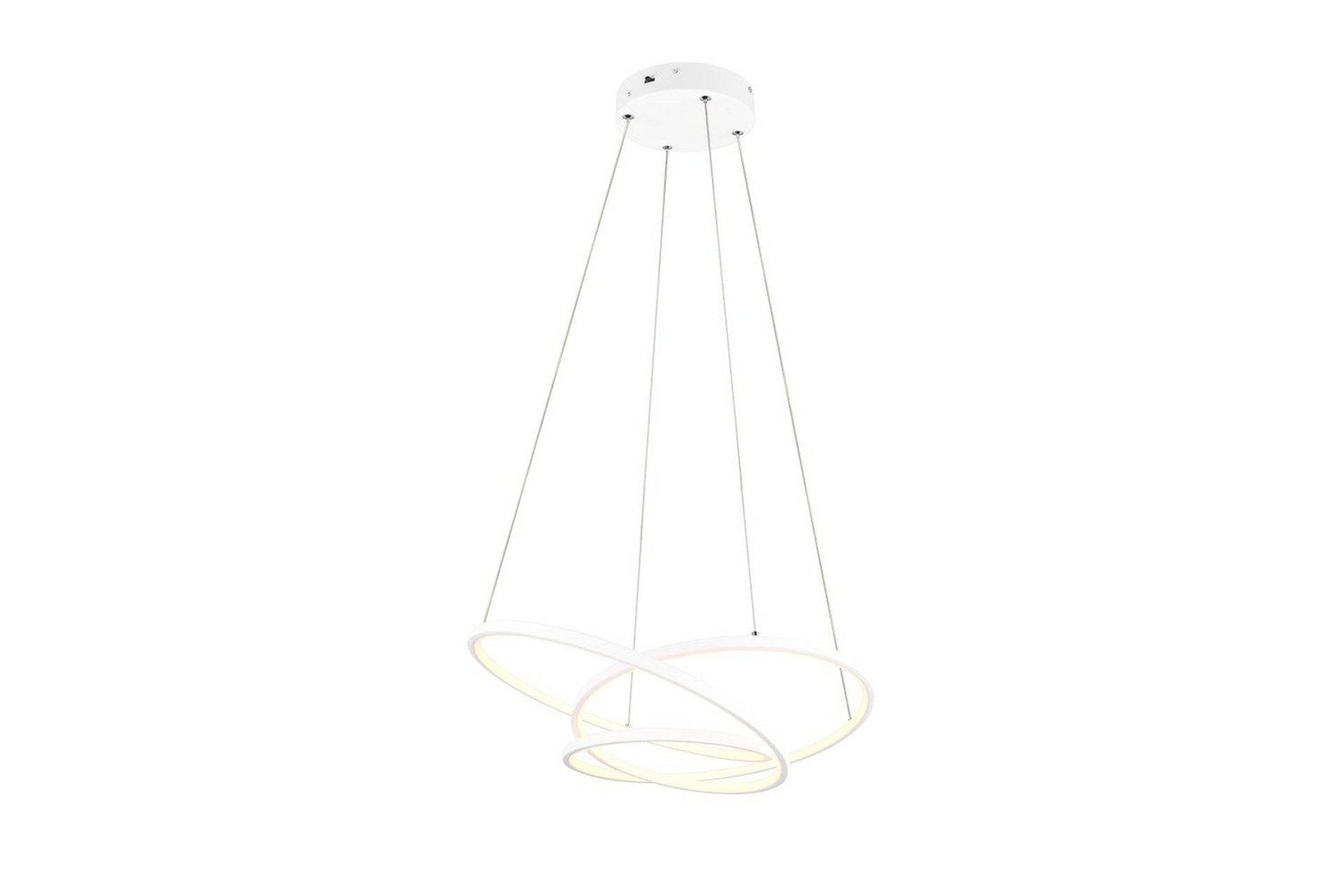 Pendel TRIO Darvin 64 cm, Matt hvit - 64 cm, Matt hvit