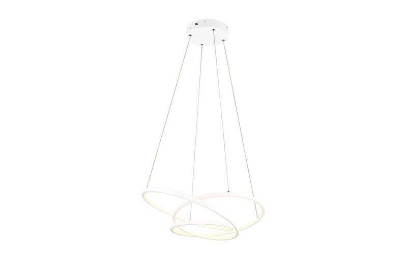Pendel TRIO Darvin 64 cm, Matt hvit - 64 cm, Matt hvit - Belysning - Innendørsbelysning & Lamper - Taklampe - Pendellamper & Hengelamper